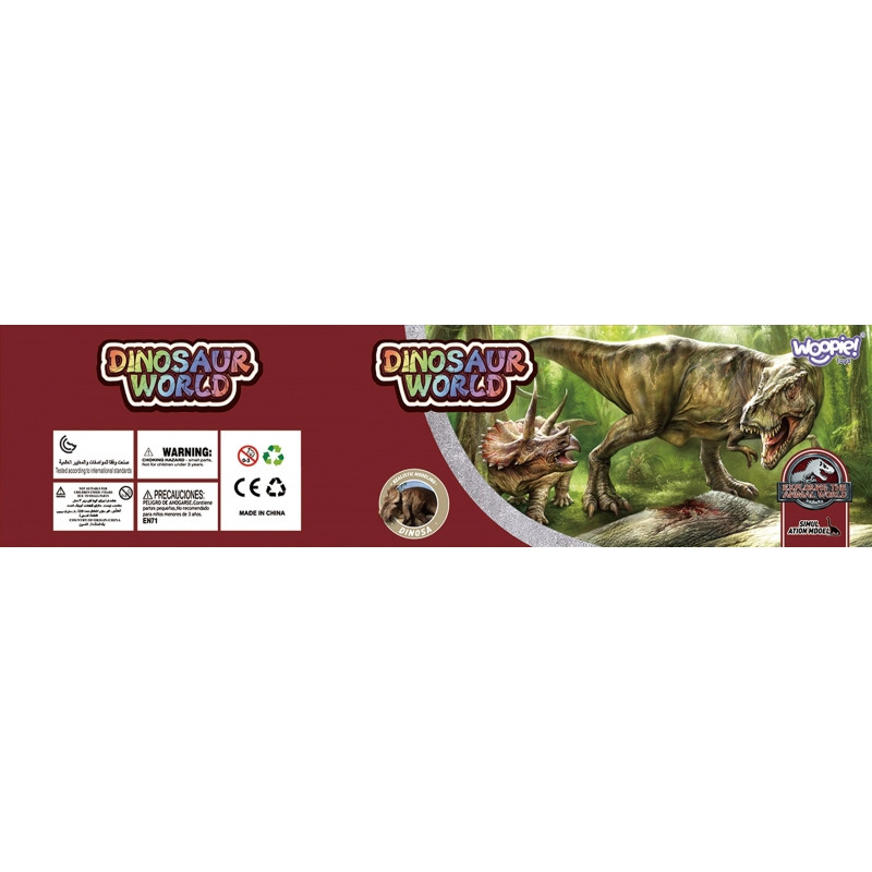 WOOPIE dinozaurų figūrėlių rinkinys XL + kilimėlis