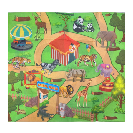 WOOPIE Safari figūrėlių rinkinys + kilimėlis 24 vnt. WOOPIE Safari figūrėlių rinkinys + kilimėlis 24 vnt.