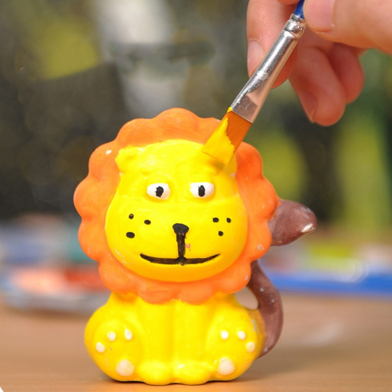 Набор для рисования WOOPIE DIY Paint Craft Kit — создание гипсовых фигурок и покраска — набор для рисования животных