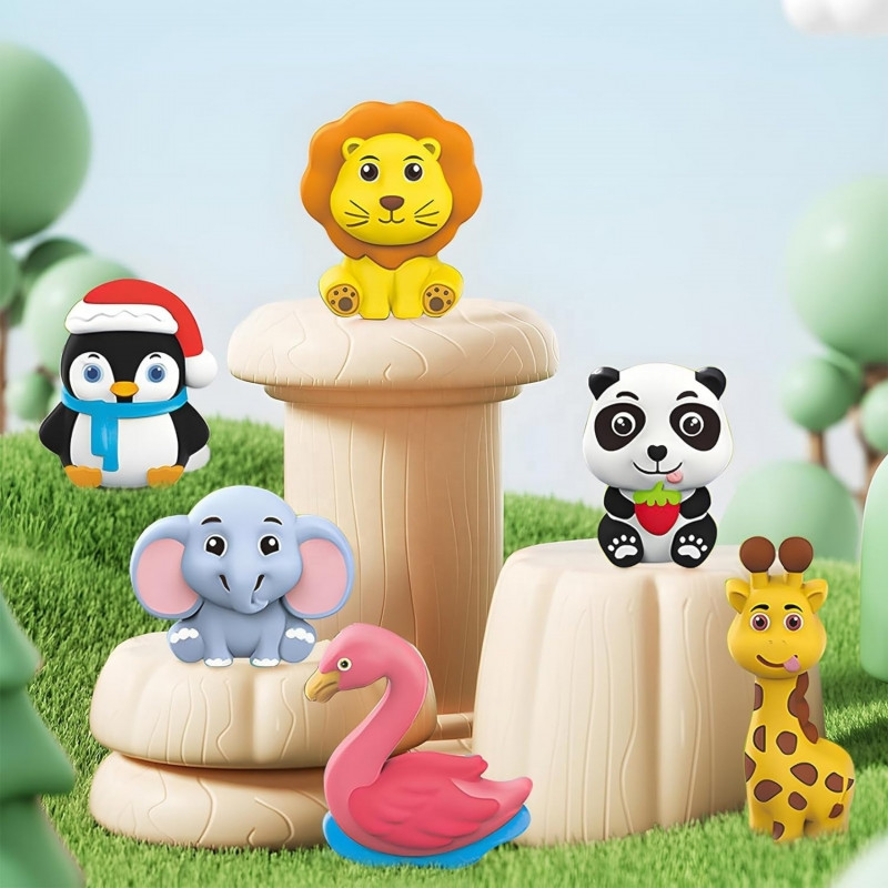 Набор для рисования WOOPIE DIY Paint Craft Kit — создание гипсовых фигурок и покраска — набор для рисования животных