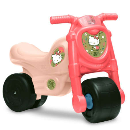 Hello Kitty Motofeber važiuojantis motociklas
