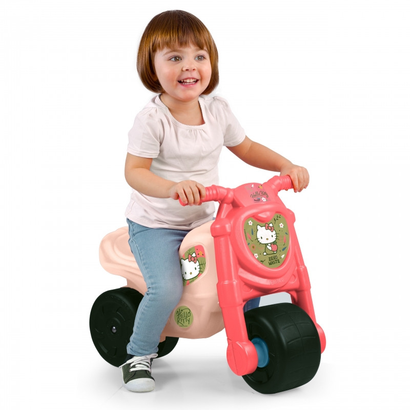 Hello Kitty Motofeber važiuojantis motociklas