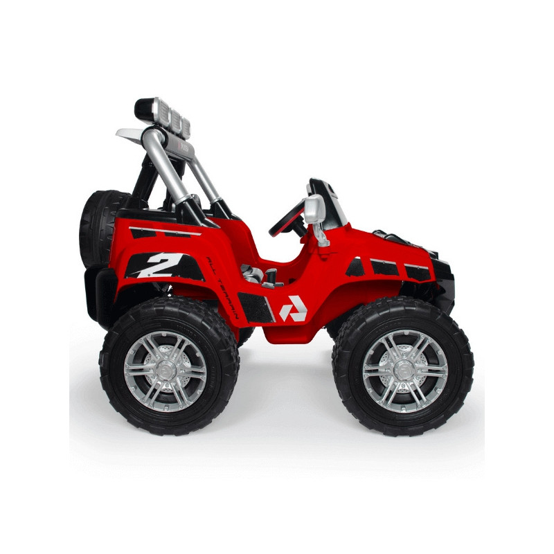 INJUSA 24 V akumuliatorinis monstras-džipas su LED priekiniais žibintais