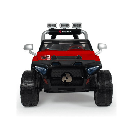 INJUSA 24 V akumuliatorinis monstras-džipas su LED priekiniais žibintais INJUSA 24 V akumuliatorinis monstras-džipas su LED priekiniais žibintais