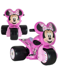 INJUSA Minnie Mouse Samurai 6V dviratis vaikams