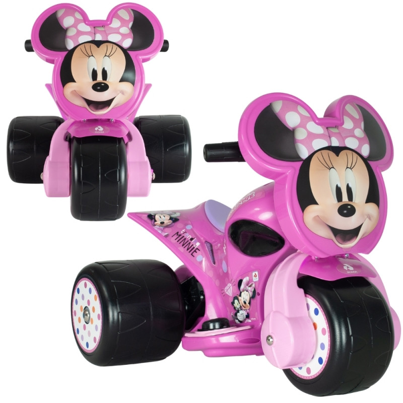 INJUSA Minnie Mouse Samurai 6V dviratis vaikams