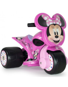 INJUSA Trzykołowiec Myszka Minnie Samurai 6V Jeździk dla Dzieci 2