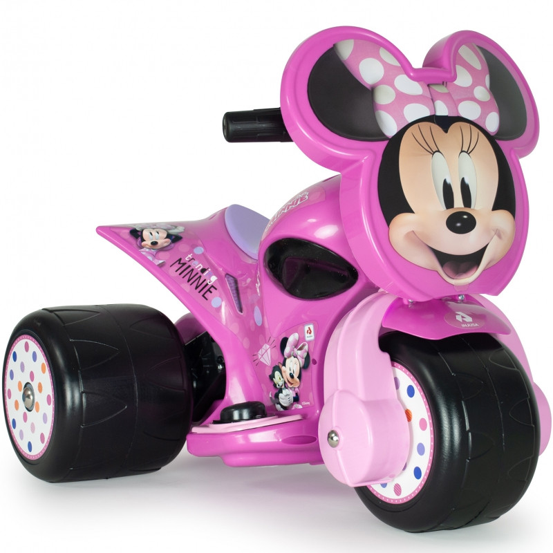 INJUSA Minnie Mouse Samurai 6V dviratis vaikams