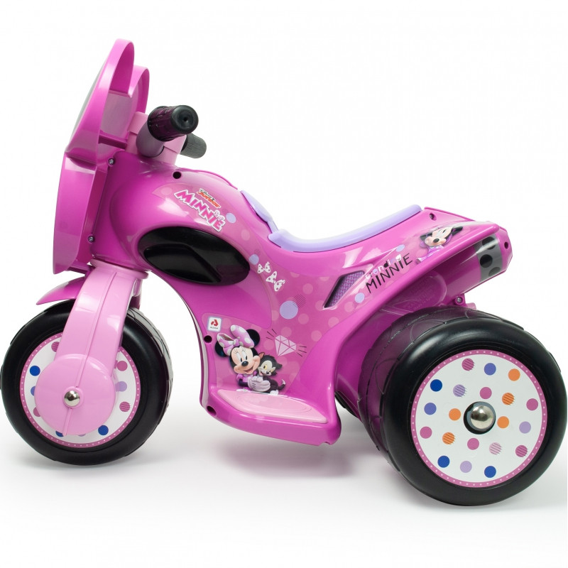 INJUSA Minnie Mouse Samurai 6V dviratis vaikams