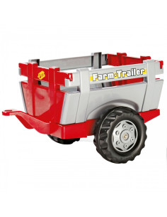 Rolly Toys traktoriaus priekaba su atidaromais šonais