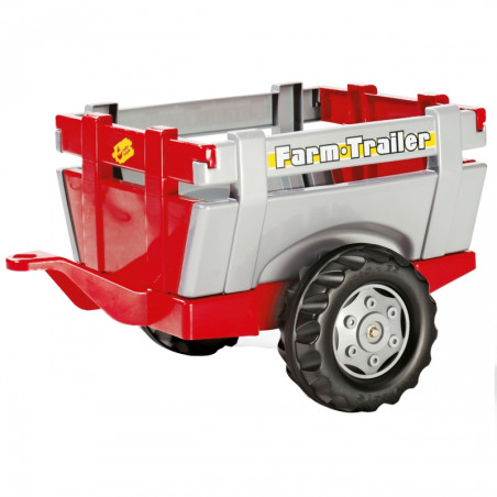 Rolly Toys traktoriaus priekaba su atidaromais šonais Rolly Toys traktoriaus priekaba su atidaromais šonais