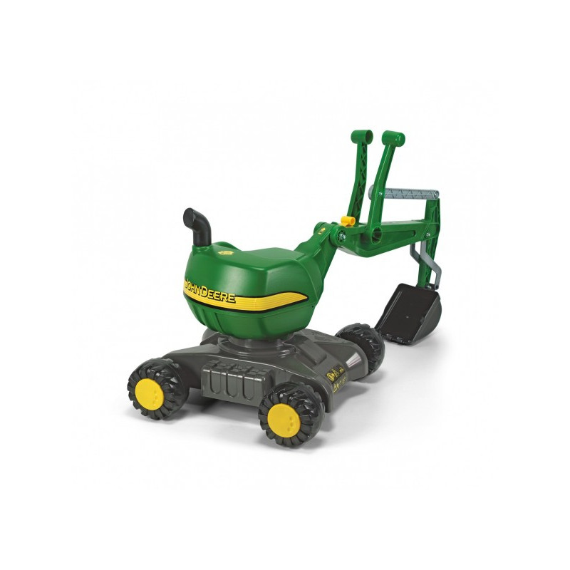 Rolly Toys RollyDigger John Deere savaeigis ekskavatorius "Ride-on", žalias