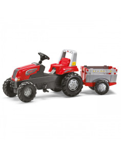 Rolly Toys RollyJunior RT - Traktor na pedały z przyczepą Junior 3-8 lat do 50kg