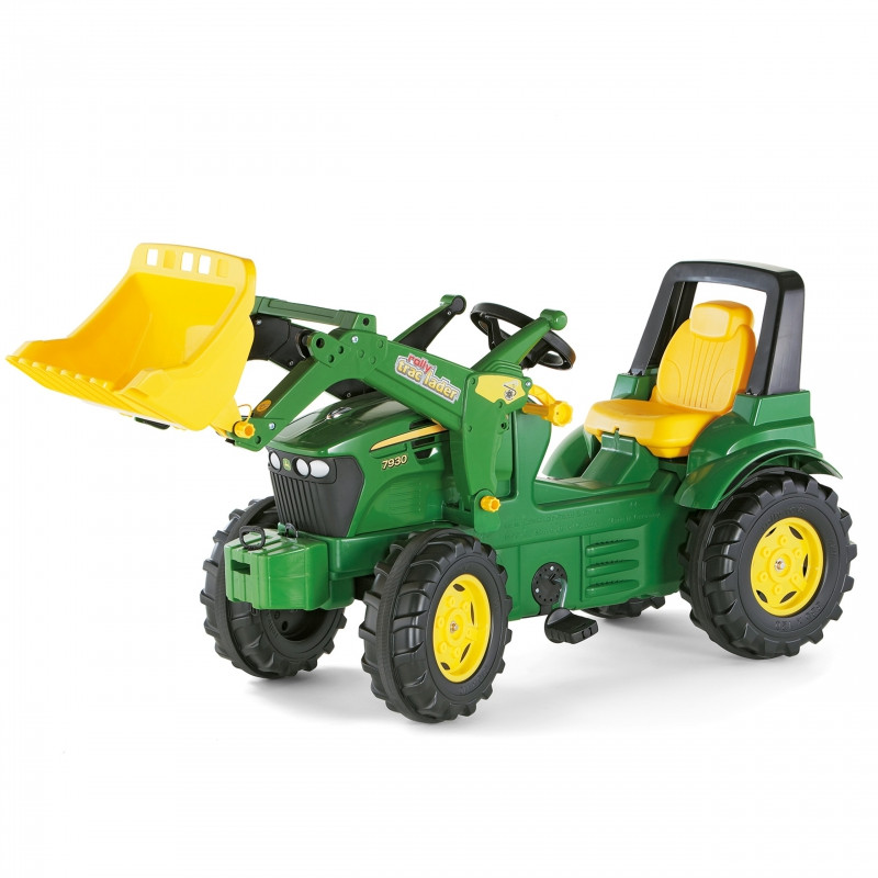 Rolly Toys rollyFarmtrac John Deere 7930 pedalinis traktorius su kaušu