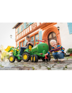 Rolly Toys rollyFarmtrac John Deere 7930 pedalinis traktorius su kaušu 2