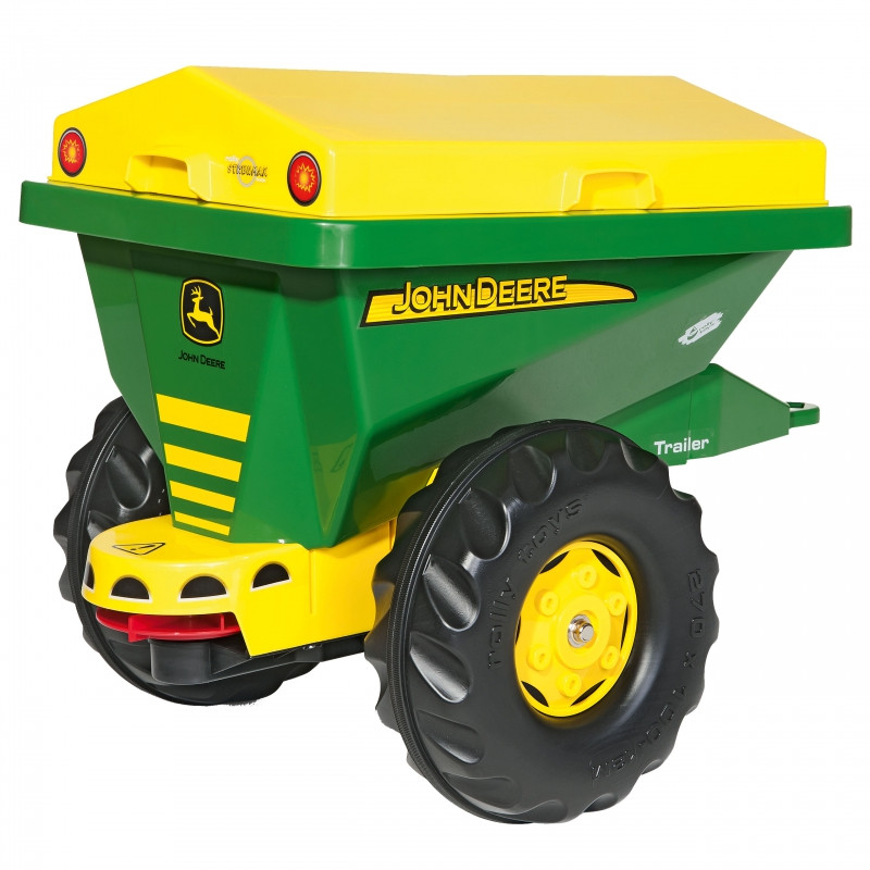 Rolly Toys Priekaba / Sėjamoji Sandasrover 2 in 1 John Deere