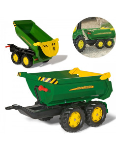 Rolly Toys rollyHalfpipe John Deere savivarčio priekaba
