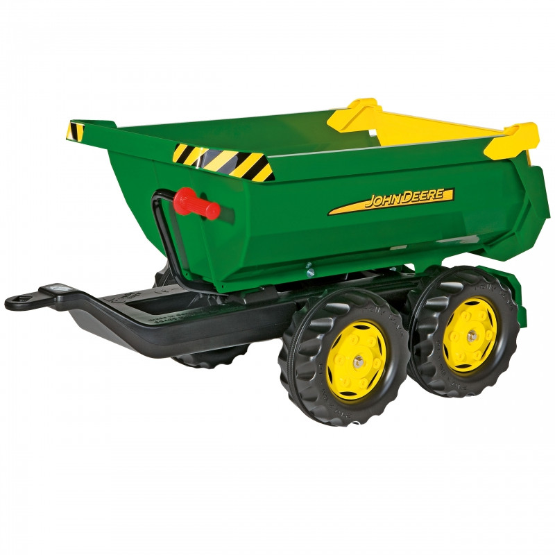 Rolly Toys rollyHalfpipe John Deere savivarčio priekaba