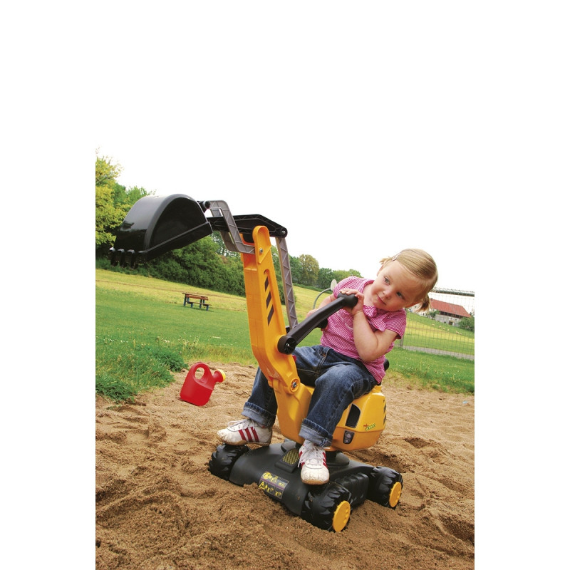 Rolly Toys rollyDigger savaeigis ekskavatorius geltonas