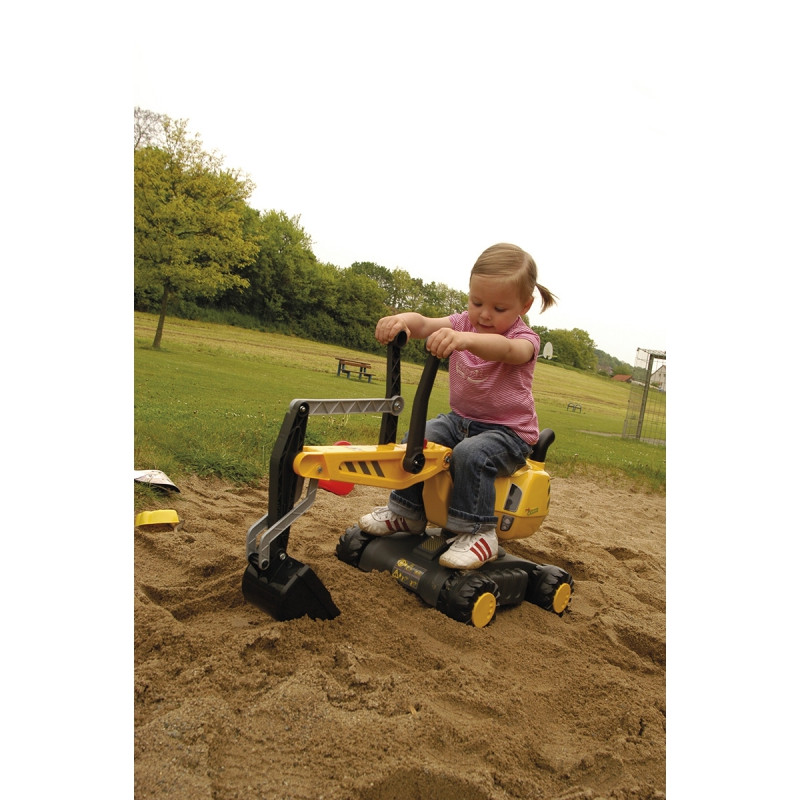 Rolly Toys rollyDigger savaeigis ekskavatorius geltonas
