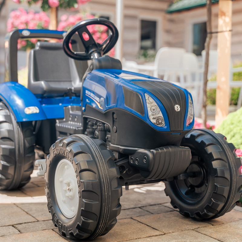 FALK New Holland didelis pedalinis traktorius su priekaba nuo 3 metų
