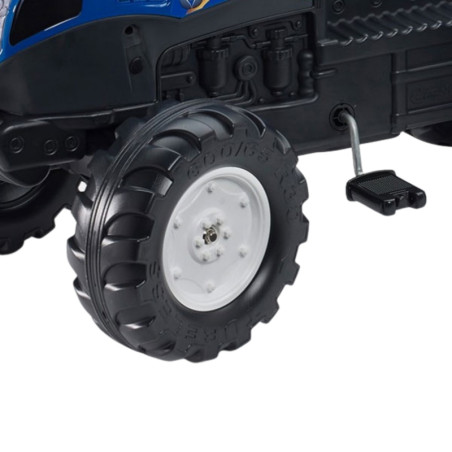 FALK New Holland didelis pedalinis traktorius su priekaba nuo 3 metų FALK New Holland didelis pedalinis traktorius su priekaba nuo 3 metų