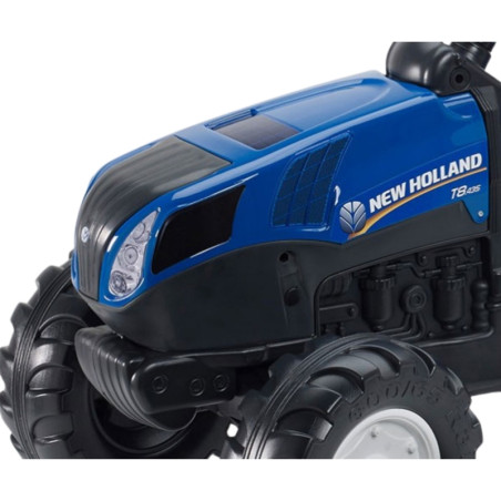 FALK New Holland didelis pedalinis traktorius su priekaba nuo 3 metų FALK New Holland didelis pedalinis traktorius su priekaba nuo 3 metų