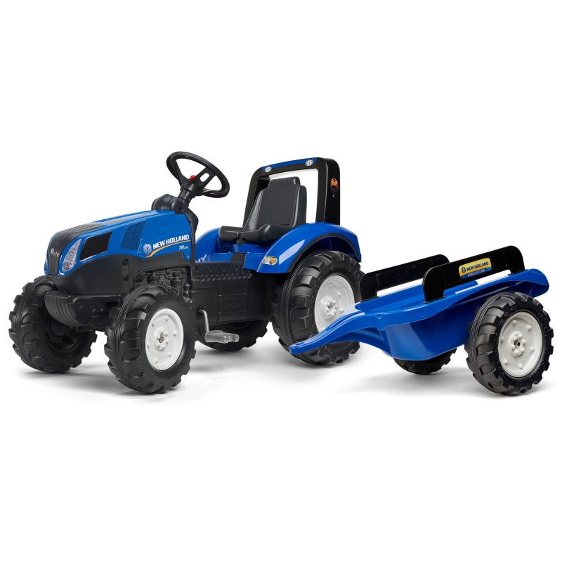 FALK New Holland didelis pedalinis traktorius su priekaba nuo 3 metų