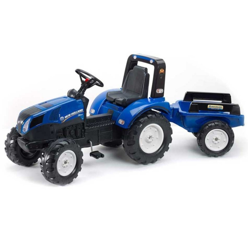 FALK New Holland didelis pedalinis traktorius su priekaba nuo 3 metų