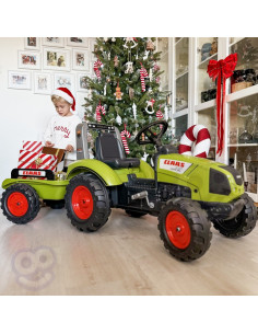 FALK Claas didelis traktorius su priekaba nuo 3 metų 2