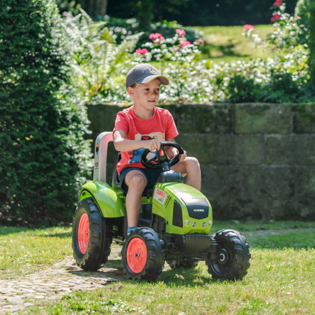 FALK Claas didelis traktorius su priekaba nuo 3 metų FALK Claas didelis traktorius su priekaba nuo 3 metų
