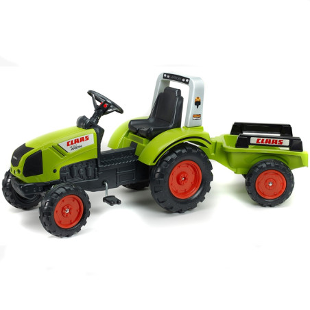 FALK Claas didelis traktorius su priekaba nuo 3 metų FALK Claas didelis traktorius su priekaba nuo 3 metų