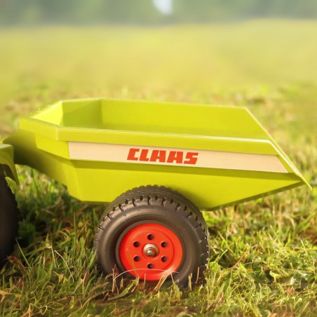 FALK Baby Claas Axos 310 Traktorius Žalias su priekaba nuo 1 metų FALK Baby Claas Axos 310 Traktorius Žalias su priekaba nuo 1 metų