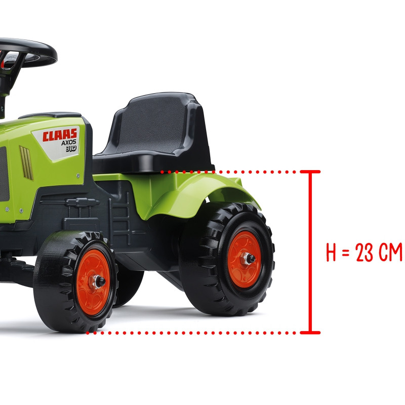 Трактор FALK Baby Claas Axos 310 Green с прицепом от 1 года