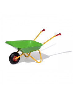 Rolly Toys Metalowa Taczka Ogrodowa Budowlana Zielona