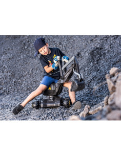 Rolly Toys Volvo rollyDigger savaeigis ekskavatorius - rotacinis važiuojamasis juodas 2