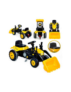 WOOPIE traktorius su pedalais Farmer MaxTrac Classic buldozeris