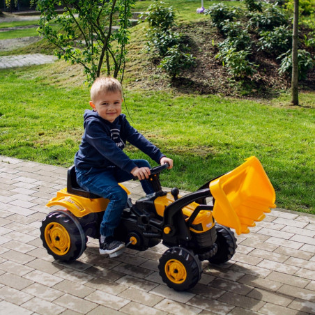 WOOPIE traktorius su pedalais Farmer MaxTrac Classic buldozeris WOOPIE traktorius su pedalais Farmer MaxTrac Classic buldozeris