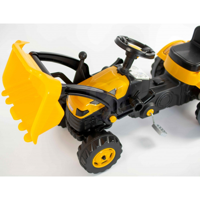 WOOPIE traktorius su pedalais Farmer MaxTrac Classic buldozeris