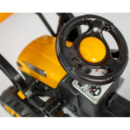 WOOPIE traktorius su pedalais Farmer MaxTrac Classic buldozeris WOOPIE traktorius su pedalais Farmer MaxTrac Classic buldozeris