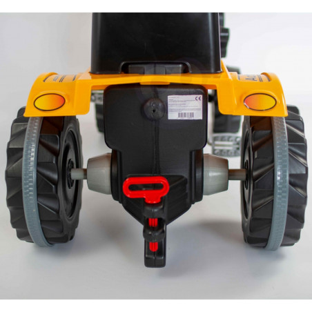 WOOPIE traktorius su pedalais Farmer MaxTrac Classic buldozeris WOOPIE traktorius su pedalais Farmer MaxTrac Classic buldozeris