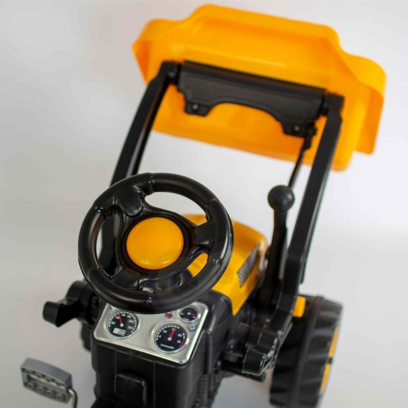 WOOPIE traktorius su pedalais Farmer MaxTrac Classic buldozeris