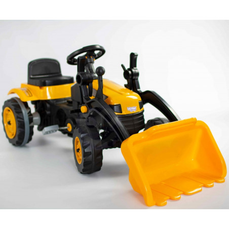 WOOPIE traktorius su pedalais Farmer MaxTrac Classic buldozeris WOOPIE traktorius su pedalais Farmer MaxTrac Classic buldozeris