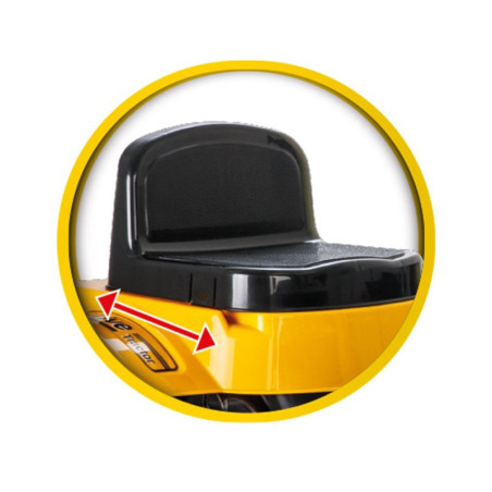 WOOPIE traktorius su pedalais Farmer MaxTrac Classic buldozeris WOOPIE traktorius su pedalais Farmer MaxTrac Classic buldozeris