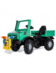 Rolly Toys RollyUnimog Forst Mercedes-Benz Wyciągarka - Ciężarówka Samochód na Pedały 2
