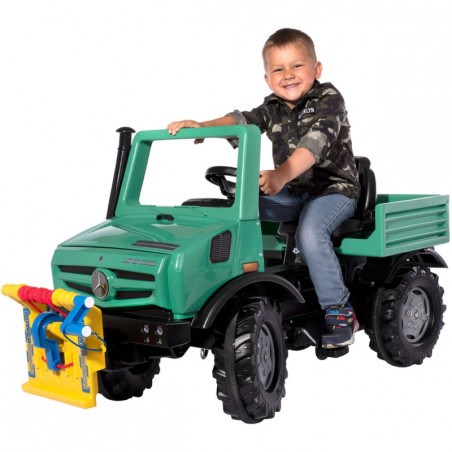 Rolly Toys RollyUnimog Forst Mercedes-Benz gervė - sunkvežimio pedalinis automobilis Rolly Toys RollyUnimog Forst Mercedes-Benz gervė - sunkvežimio pedalinis automobilis