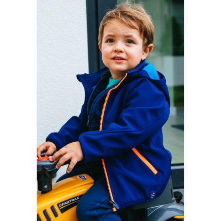 FALK JCB oranžinis traktorius su priekaba nuo 1 metų FALK JCB oranžinis traktorius su priekaba nuo 1 metų