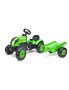 FALK Country Farmer pedalinis traktorius su priekaba Green 2-5 metai