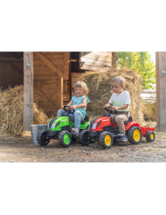 FALK Country Farmer pedalinis traktorius su priekaba Green 2-5 metai 2