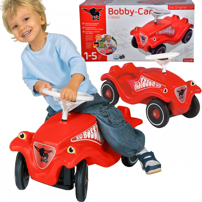 DIDELIS važiuojamasis stūmiklis Bobby Car Classic